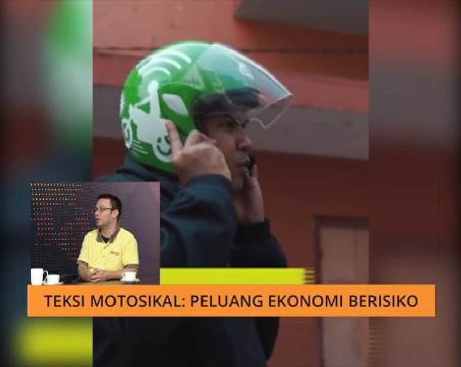 Go-Jek: Kamera Go Pro pada helmet penunggang sebagai ciri keselamatan