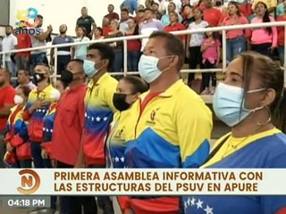 4 semanas para elegir nuevos militantes en primera asamblea informativa del PSUV en el edo. Apure