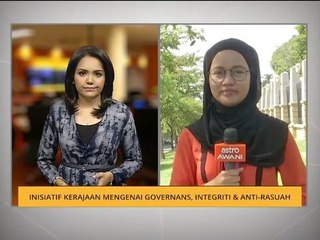 Inisiatif kerajaan mengenai Governans,  Integriti dan Anti-Rasuah
