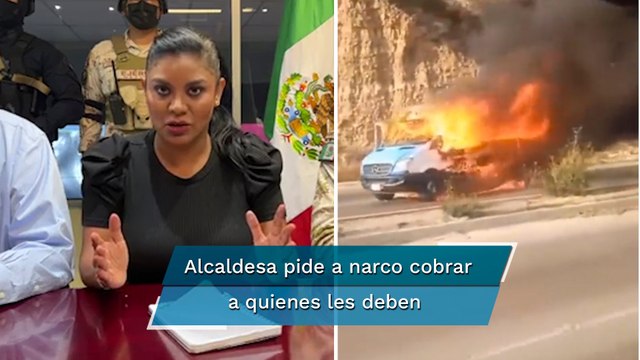 Tras bloqueos, alcaldesa de Tijuana pide a criminales: cobren facturas a quienes no les pagaron