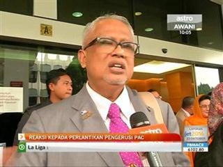 Reaksi Ahli Parlimen kepada pelantikan Pengerusi PAC baharu