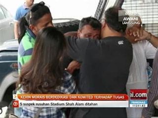 Anthony Kevin Morais berdedikasi dan komited terhadap tugas