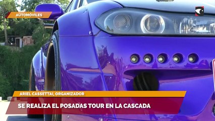 Se realiza el Posadas Tour en la Cascada Ariel Cassettai, Organizador_