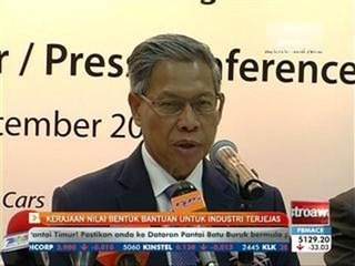 Kerajaan nilai bentuk bantuan untuk industri terjejas