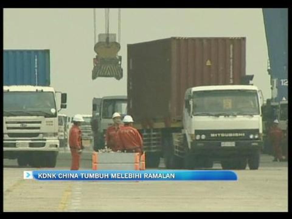 KDNK China tumbuh melebihi ramalan