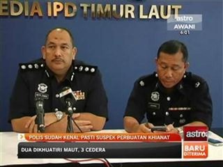 Polis sudah kenal pasti suspek pembuatan khianat