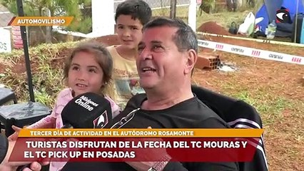 Tải video: Turistas disfrutan de la fecha del TP Mouras y el TC Pick Up en Posadas