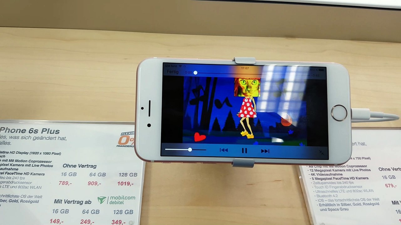 Äppel-Kamera – „everybody dance now“