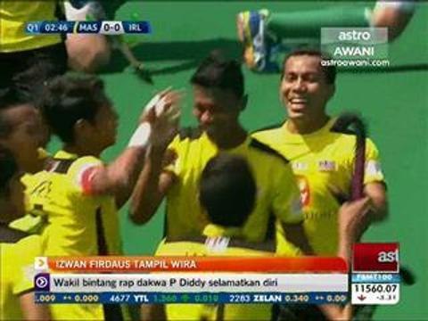 Izwan Firdaus tampil wira