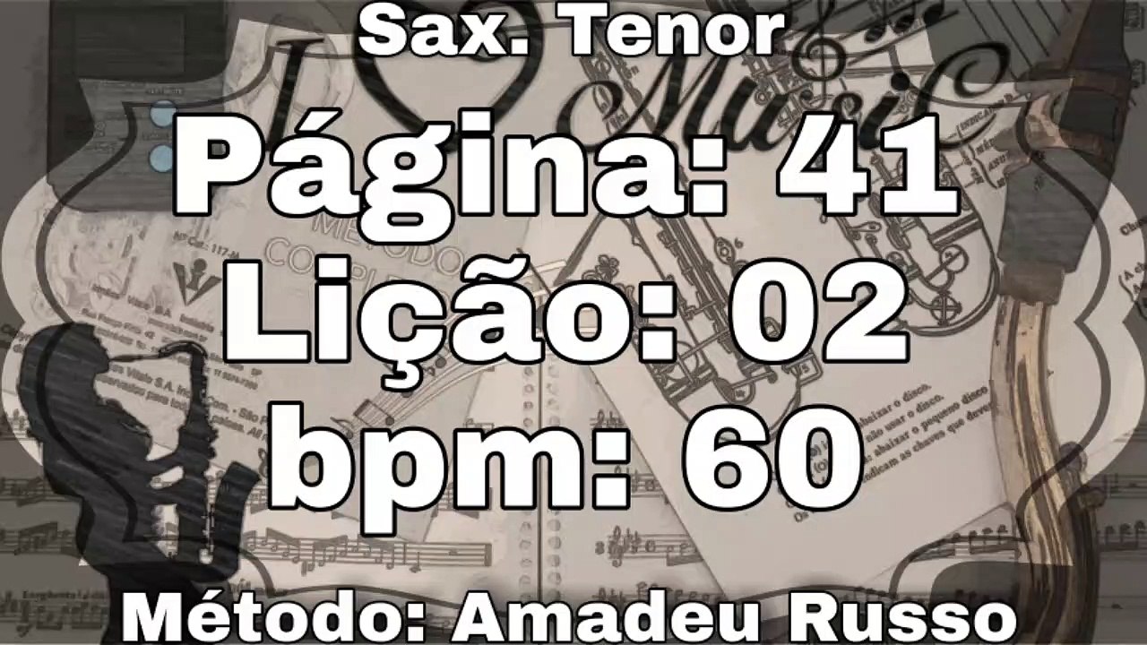 Página: 41 Lião: 02 -  - Sax. Tenor [60 bpm]