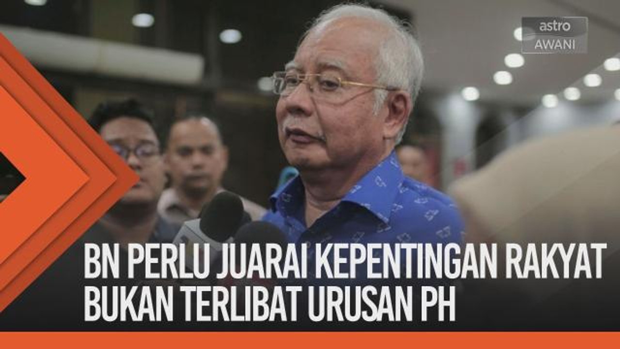 BN perlu juarai kepentingan rakyat bukan terlibat urusan PH