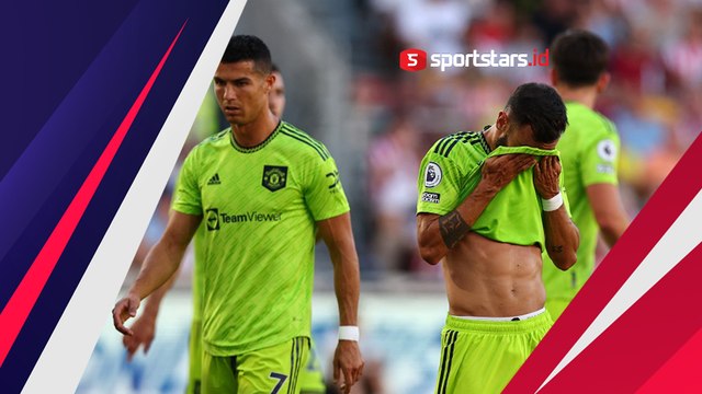 Cristiano Ronaldo Tak Mau Jabat Tangan Ten Hag Saat MU Dibantai Brentford