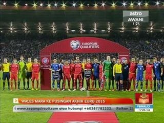 Wales mara ke pusingan akhir Euro 2015
