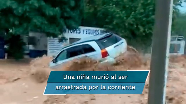 Tormentas en Nogales dejan 3 muertos: corrientes de agua arrastran personas y autos