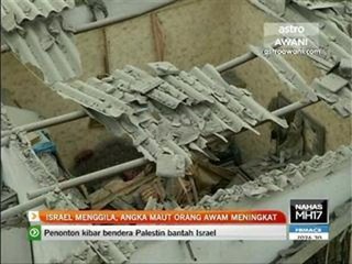 Israel menggila, angka maut orang awam terus meningkat