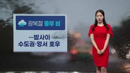 [날씨] 충청 지역 다시 소나기...광복절 중부 비 소식 / YTN