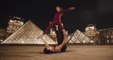 Duo Performs Amazing Acroyoga Flow in Front of the Louvre