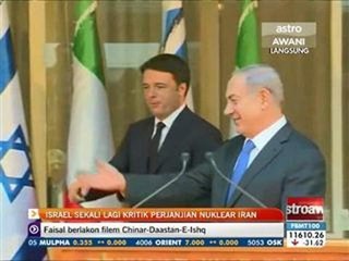 Israel sekali lagi kritik perjanjian nuklear Iran