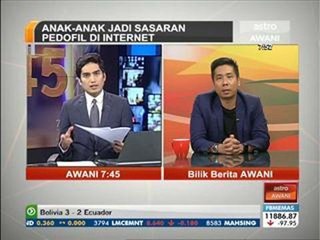 Anak-anak jadi sasaran pedofil di internet