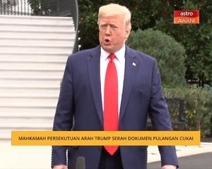 Mahkamah Persekutuan arah Trump serah dokumen pulangan cukai