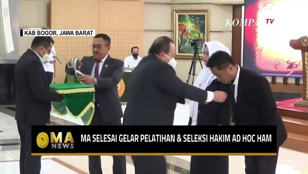 Mahkamah Agung Selesai Gelar Pelatihan dan Seleksi Hakim Ad Hoc HAM - MA NEWS