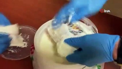 Yoğurt kabından bakın ne çıktı