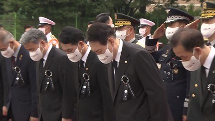 尹대통령 "쓰러져간 영웅들 끝까지 기억...예우에 소홀함 없을 것" / YTN