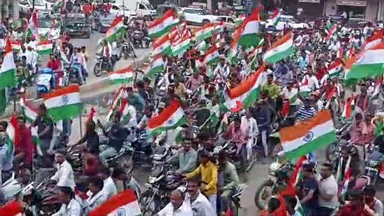तिरंगा रैलियों में हर उम्र और वर्ग के लोगों ने निभाई सक्रिय भागीदारी