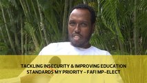 Tackling insecurity & improving educations standards my priority - Fafi MP-elect