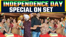 Independence day special: Channa Mereya On Set celebration on Aazadi watchout the video | FilmiBeat