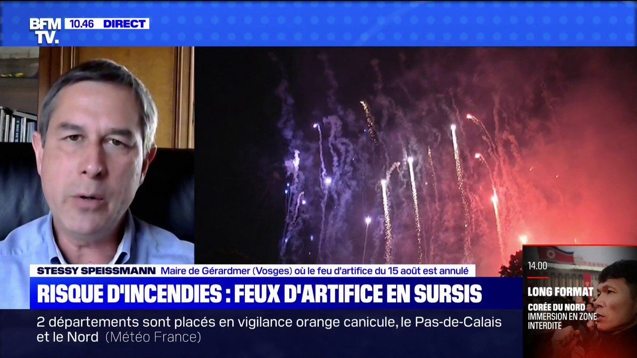 Risque d'incendie: le maire de Gérardmer expliq...