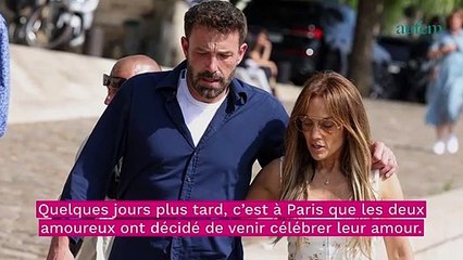 Ben Affleck “effrayé” durant sa lune de miel à Paris avec Jennifer Lopez