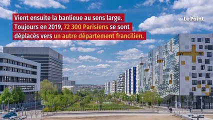 Exode urbain : où s’installent vraiment les Parisiens ?