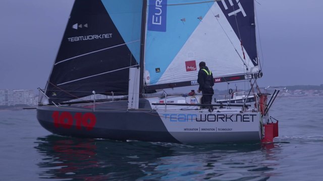 Les SAbles les Açores les Sables : Arrivée Pierre Le Roy / 1019 - TEAMWORK 1ER PROTO