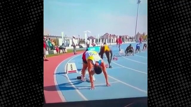 İslami Dayanışma Oyunları'na damga vuran an! Yarışmacının haç çıkarması herkesi hayrete düşürdü
