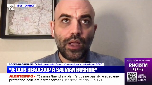 C'est une vie de merde : Roberto Saviano, écrivain et journaliste italien menacé par la mafia napolitaine, raconte sa vie sous protection policière
