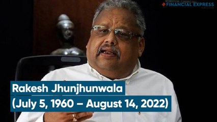 A look at the life story of legendary investor Rakesh Jhunjhunwala