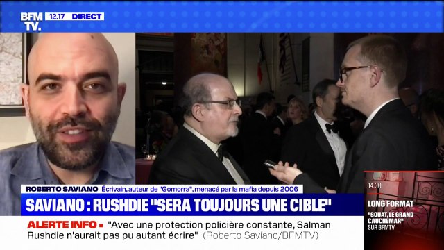 Salman Rushdie est un homme très intelligent, très gai, il aime la vie , raconte son ami Roberto Saviano