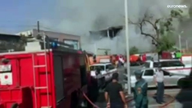 لحظة انفجار مخزن للألعاب النارية في يريفان يسفر عن مقتل شخص وإصابة العشرات