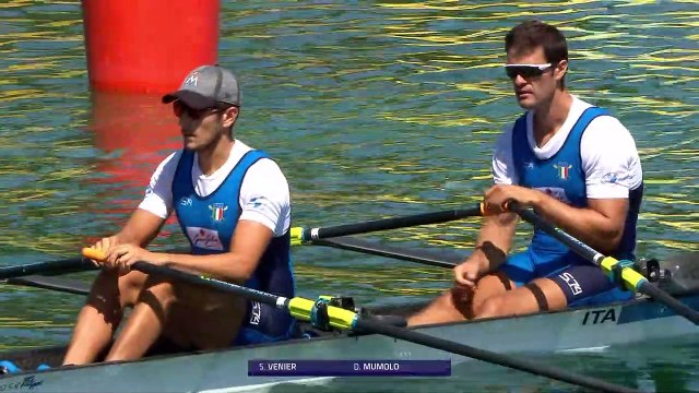 2022 European Rowing Championships - Munich, Germany - Men's Double Sculls (M2x) A-final