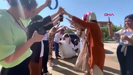 DOWN SENDROMLU TUĞBA'NIN DÜĞÜN HAYELİ GERÇEK OLDU