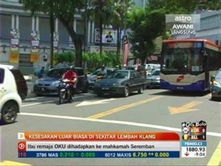 Kesesakan luar biasa di sekitar Lembah Klang