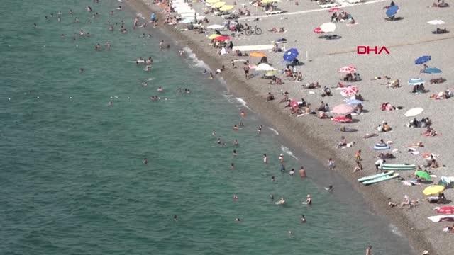 Antalya haber: ANTALYA'DA DENİZ SUYU SICAKLIĞI, HAVA SICAKLIĞINI GEÇTİ