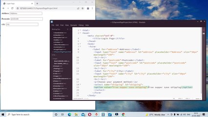 HTML Project 2 Online Payment Page
