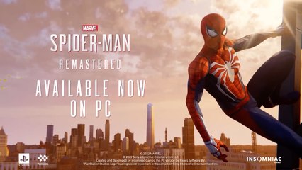 Marvel’s SpiderMan Remastered Launch Trailer PC Games