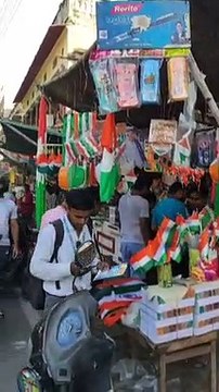 स्वतंत्रता दिवस पर तिरंगे के रंग में रंगा अलवर का बाजार,देखे वीडियो