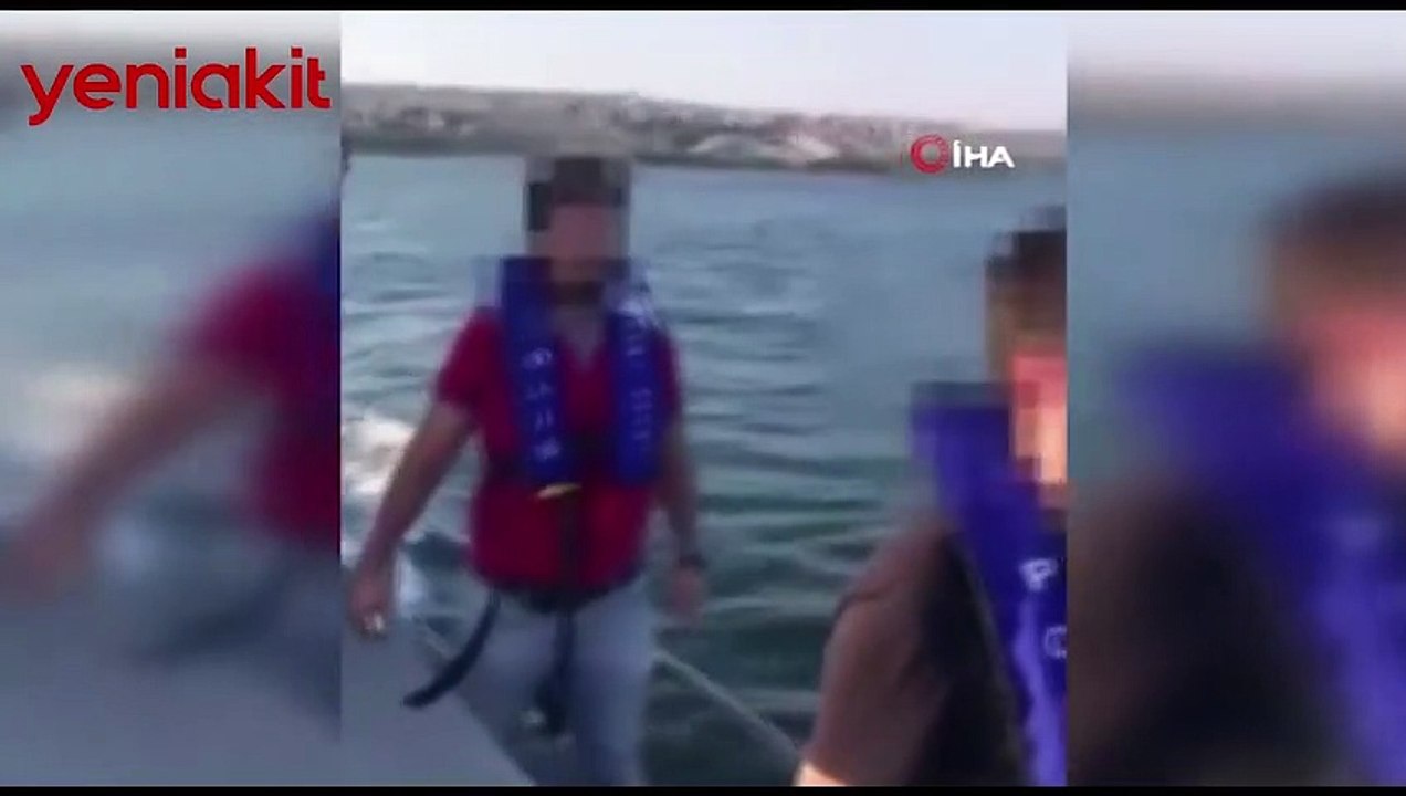 Avcılar'da ilginç anlar! Polisten yüzerek kaçmaya çalıştı