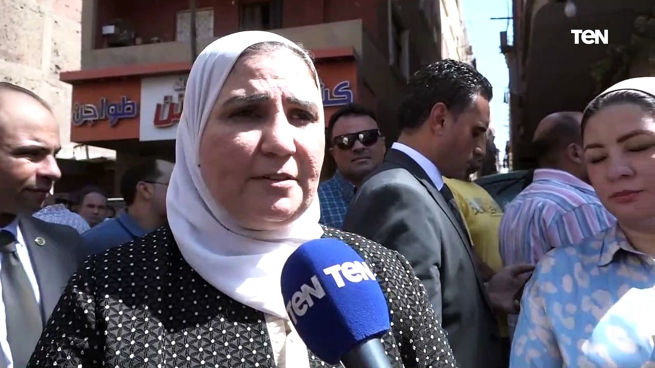 من موقع الحدث.. وزيرة التضامن تنعي ضحايا حادث حريق كنيسة "أبو سيفين"