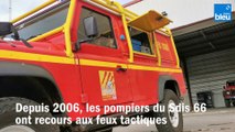 Les pompiers des Pyrénées-Orientales à la pointe sur les feux tactiques