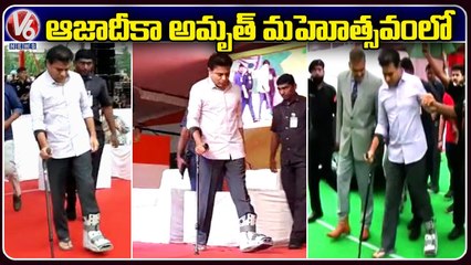 Minister KTR Participated In Azadi Ka Amrit Mahotsav  |  Secunderabad  | V6 News (1)